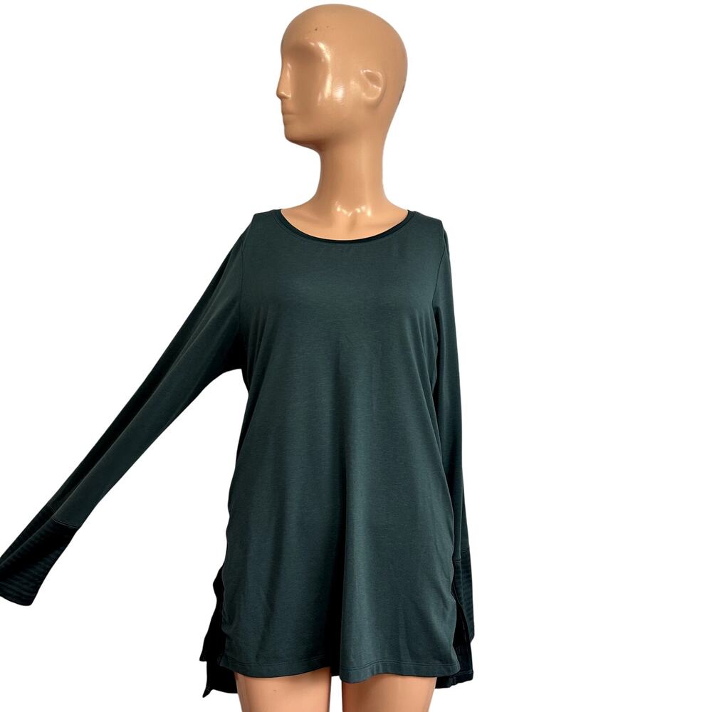 REI S Green Top Ventilated Mesh Panels Gorpcore Activewear Trail Casual Outdoor - Picture 5 of 17